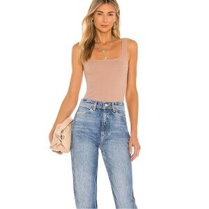 Free People Square One Seamless Cami Nude Size XS / S
